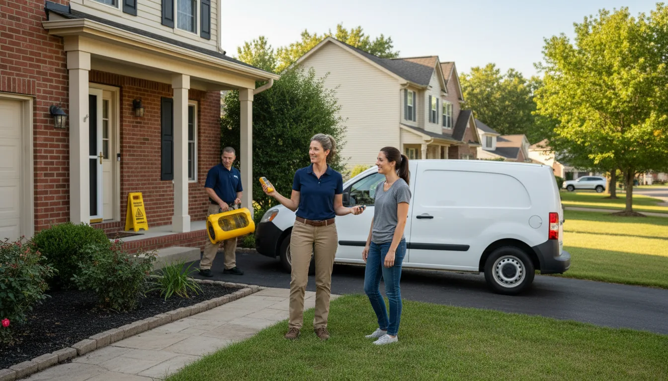 Water restoration image for Water Damage & Restoration Services in Bayonne, NJ